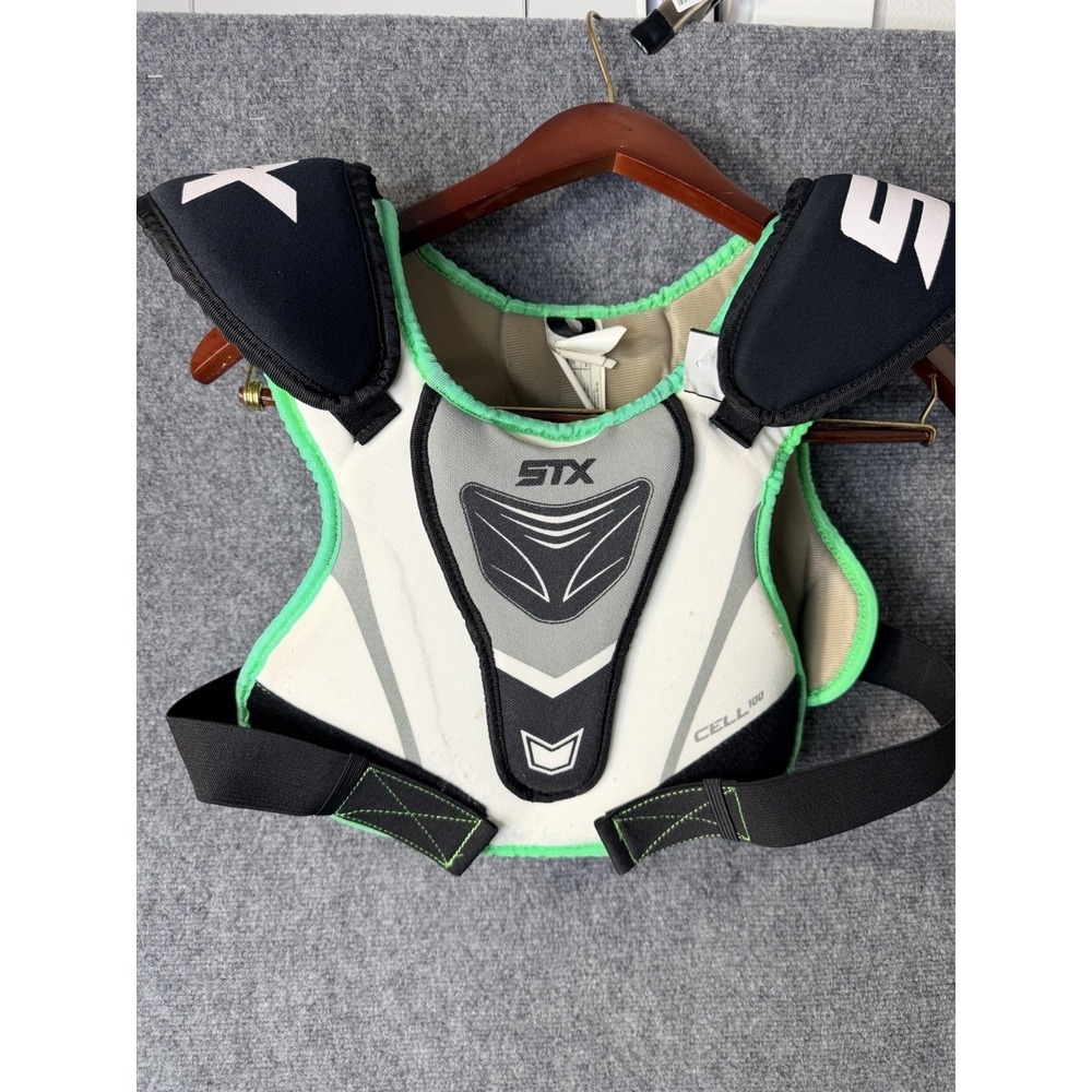 STX Cell 100 Lacrosse Shoulder Chest Pads YOUTH XS‎ Protective Equipment USED